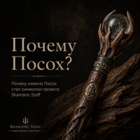 Почему Посох — символ внутренней опоры | Shamanic Staff Авторский шаманский посох из дерева — символ пути и внутренней опоры