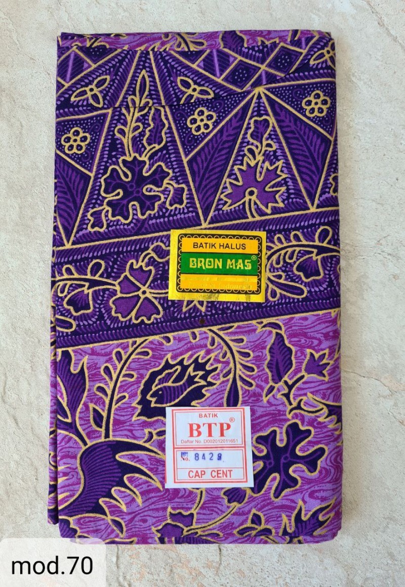 Традиционный Саронг из Индонезии с ручной росписью батиком S-Mod-700