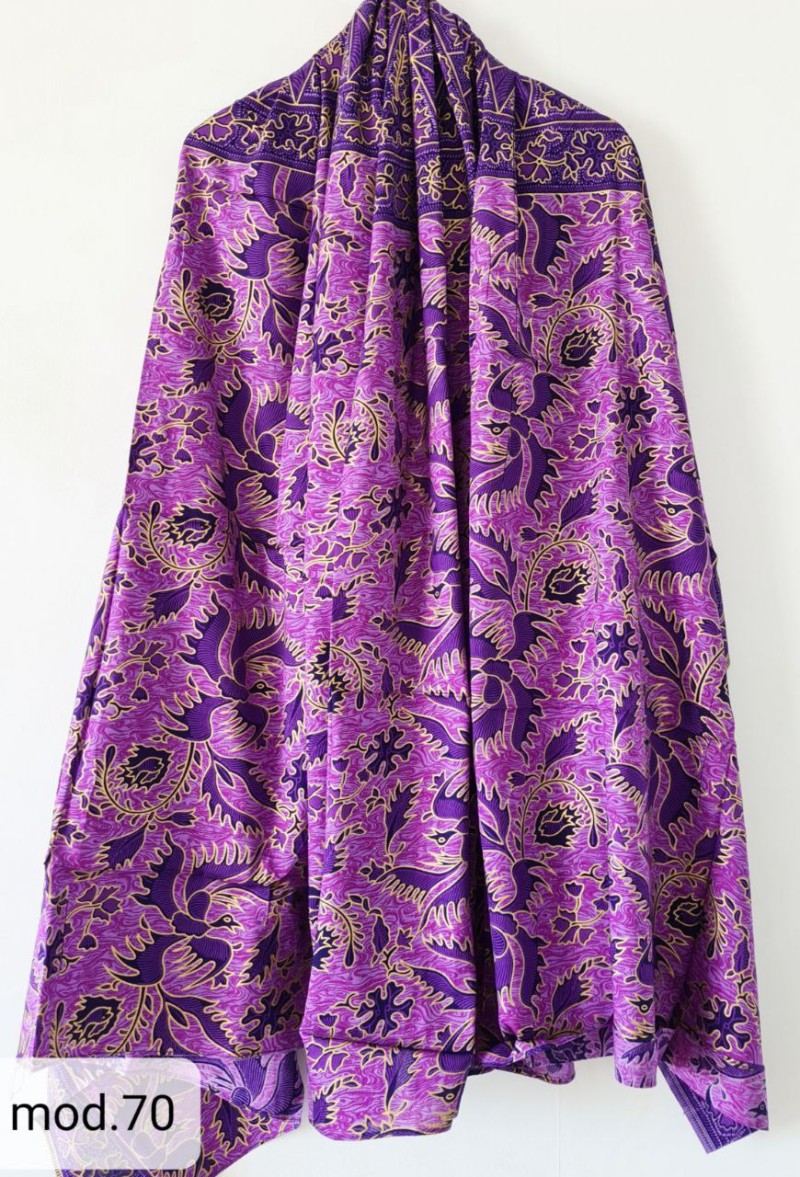 Традиционный Саронг из Индонезии с ручной росписью батиком S-Mod-700