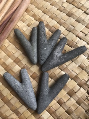 Трубка для Рапэ | Курипи из вулканической лавы