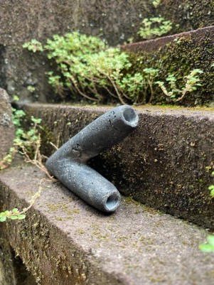 Трубка для Рапэ | Курипи из вулканической лавы