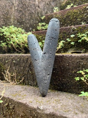 Трубка для Рапэ | Курипи из вулканической лавы