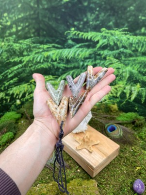 Трубка для Рапэ | Курипи из камня Жадеита