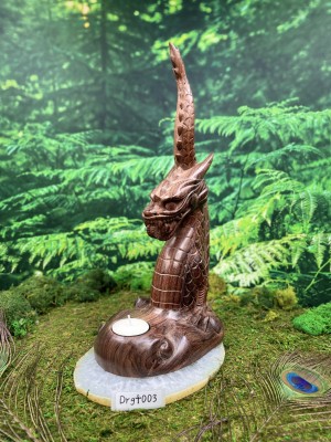 Подсвечник Алтарный: Дракон ☥ 003, ручная работа, Бали