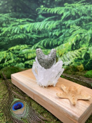 Трубка для Рапэ | Курипи из каменной крошки Brumbun (зелёный)