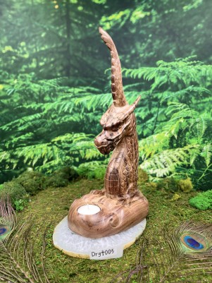 Подсвечник Алтарный «Дракон ☥ 005» | Ручная работа Бали