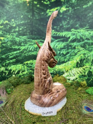 Подсвечник Алтарный «Дракон ☥ 005» | Ручная работа Бали