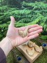 Трубка для Хапе | Курипи из каменной крошки Brumbun (жёлтый)