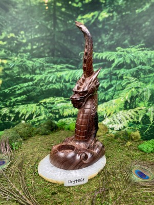 Подсвечник Алтарный «Дракон ☥ 008» | Ручная работа Бали