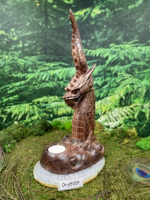 Подсвечник Алтарный «Дракон ☥ 009» | Ручная работа Бали
