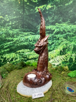 Подсвечник Алтарный «Дракон ☥ 010» | Ручная работа Бали