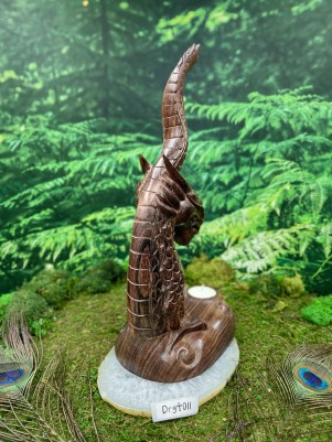 Подсвечник алтарный «Дракон ☥ 011» | Ручная работа Бали