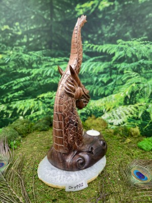 Подсвечник алтарный «Дракон ☥ 012» | Ручная работа Бали