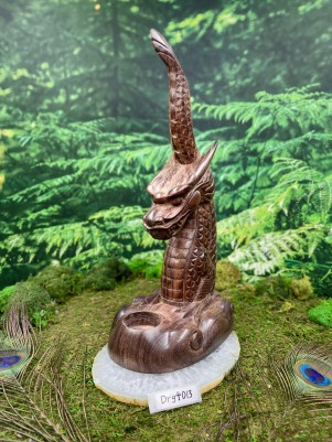 Подсвечник алтарный «Дракон ☥ 013» | Ручная работа Бали