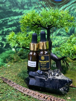 Sananga Crystal (живая) | Капли для глаз из Амазонии, 10 мл