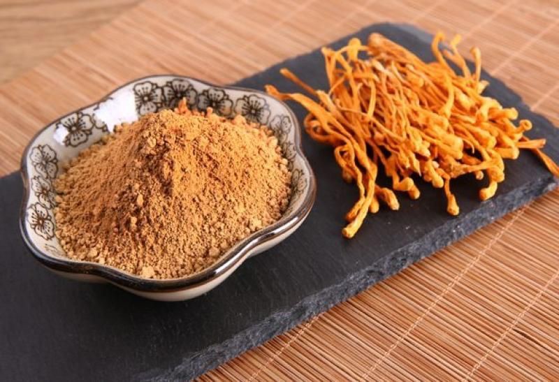 Кордицепс милитарис (Cordyceps militaris), плодовое тело. 108 г