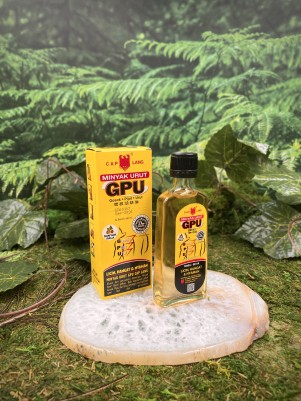GPU Liniment Oil Nutmeg — массажное масло с мускатным орехом (60 мл, Индонезия)