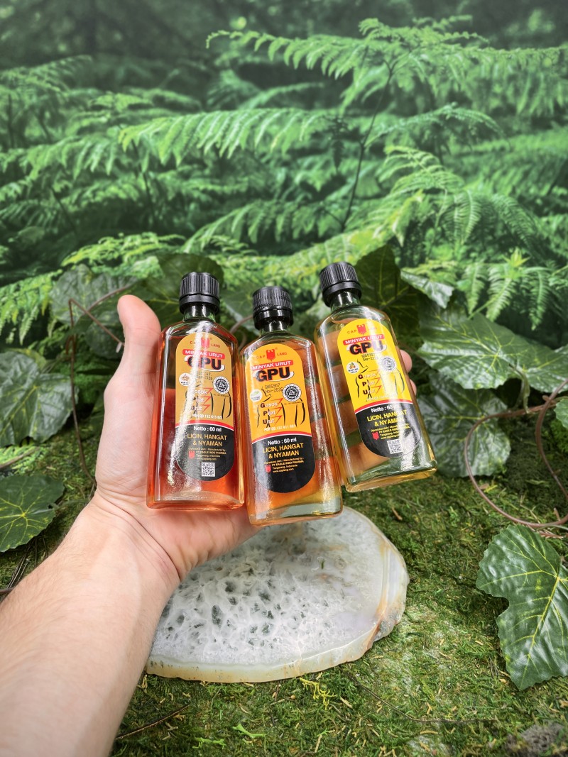 GPU Liniment Oil Ginger — массажное масло с имбирём (60 мл, Индонезия)