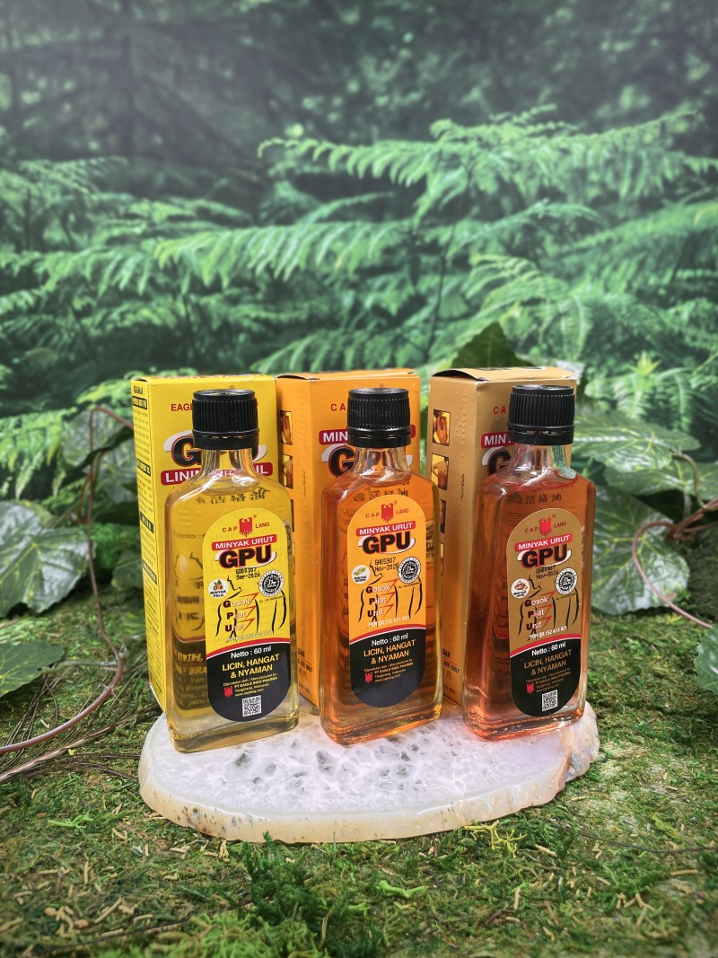 GPU Liniment Oil Ginger — массажное масло с имбирём (60 мл, Индонезия)
