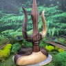 Подсвечник алтарный: Трезубец. Соно с Аметистом. ☥ 30