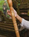Посох "Gold Dragon" — Золотой Страж | Ручная работа Бали