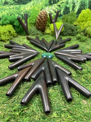 Курипи Синглблок из дерева Эбен