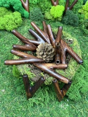 Курипи Синглблок из дерева Тамаринд