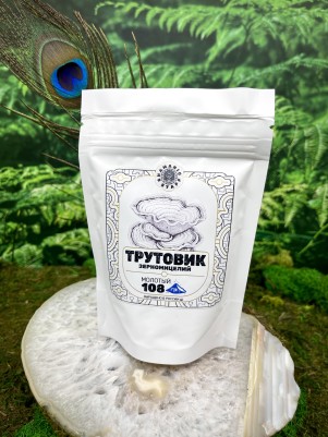 Трутовик разноцветный (Trametes versicolor) зерномицелий, 108 г.