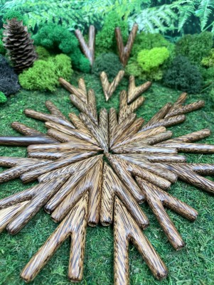 Курипи Синглблок из дерева Кокос