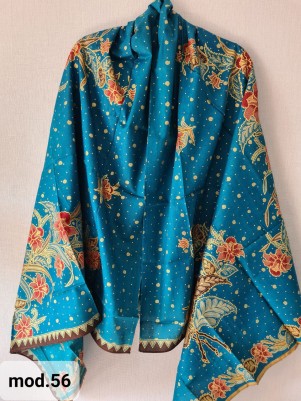 Саронг из Индонезии | Батик ручной работы, хлопок 100% (арт. 506)