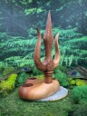 Подсвечник алтарный: Трезубец. Вару с Аметистом. ☥ 43