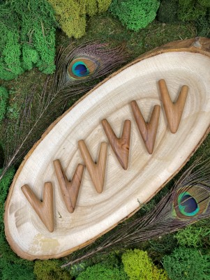 Курипи Синглблок из дерева Сандал