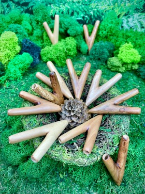 Курипи Синглблок из дерева Саво