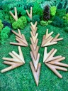 Курипи Синглблок из дерева Саво