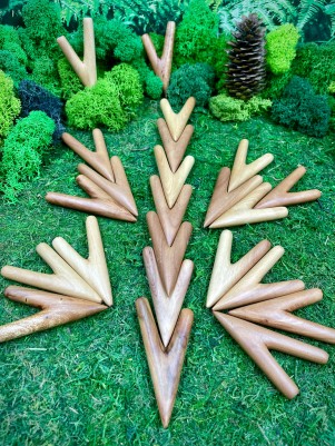 Курипи Синглблок из дерева Саво