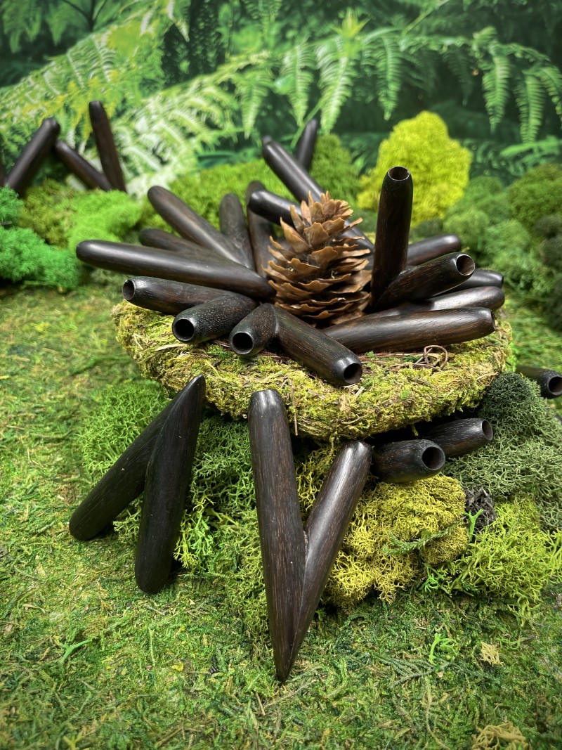 Курипи из дерева Эбен