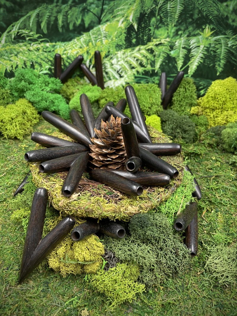 Курипи из дерева Эбен