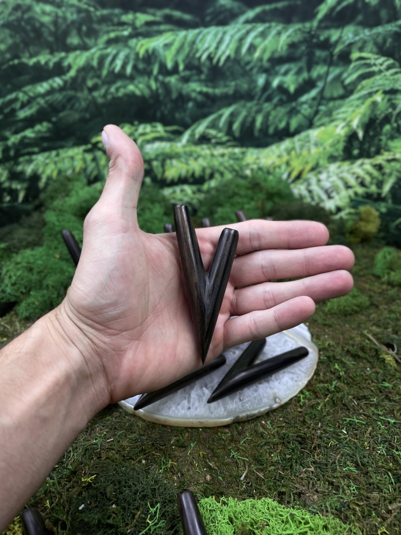 Курипи из дерева Эбен