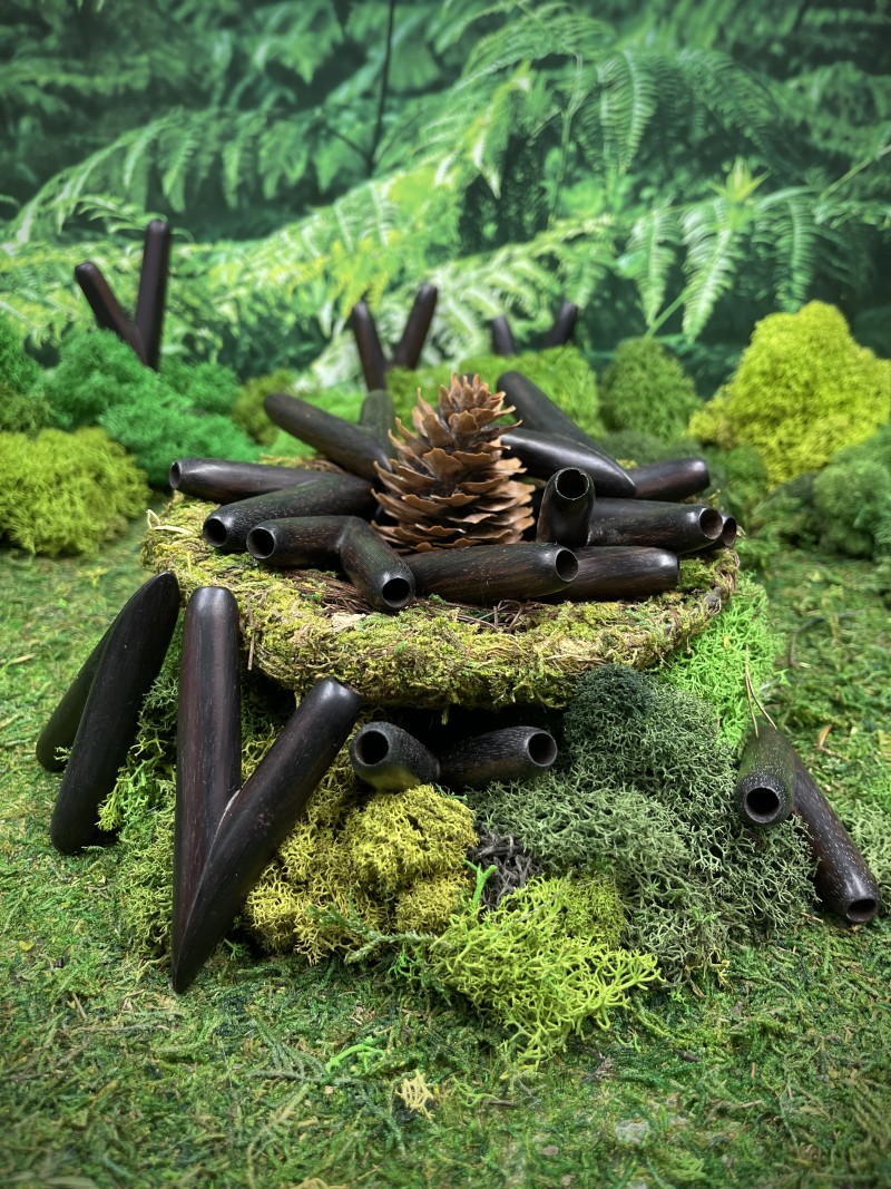 Курипи из дерева Эбен