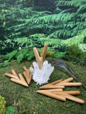 Курипи Синглблок из дерева Тик