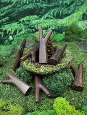 Курипи Синглблок Стендинг из дерева Соно