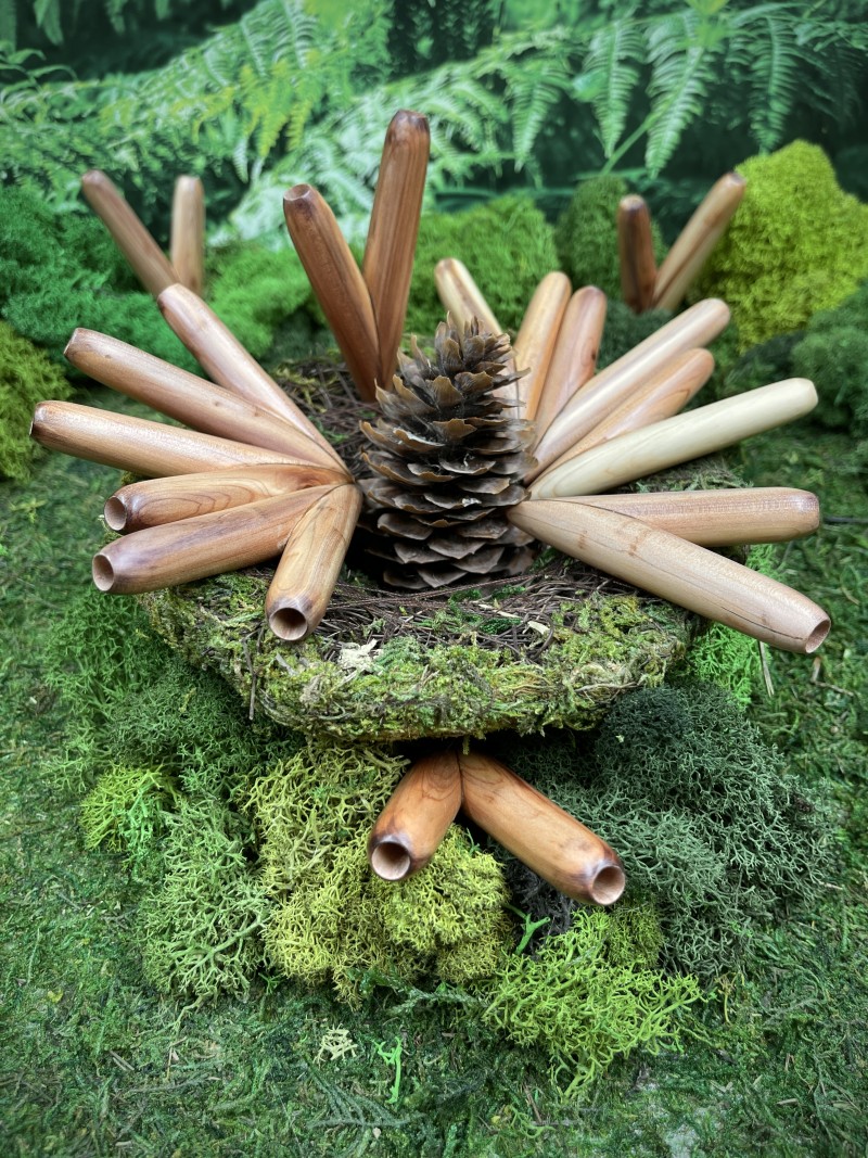 Курипи  из дерева Чемара