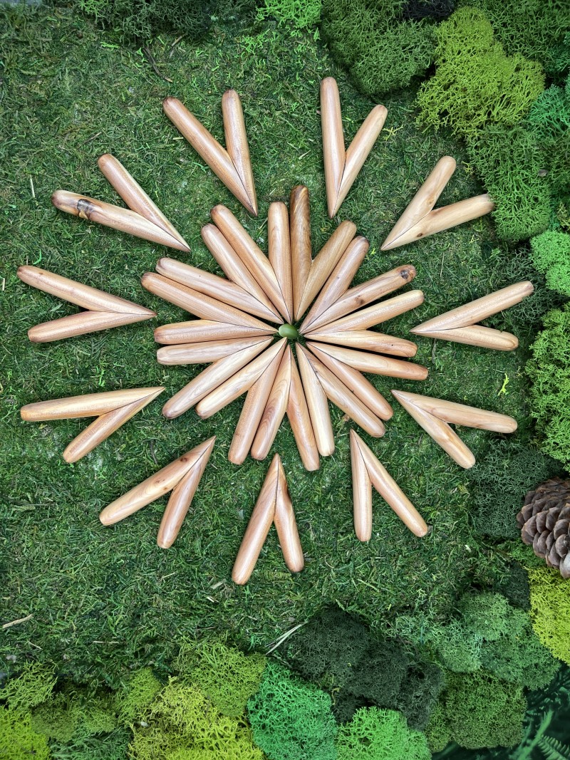 Курипи  из дерева Чемара