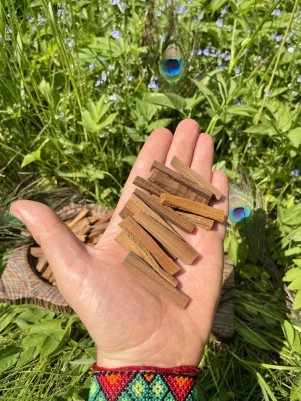 Сандаловое дерево (Sandalwood) брусочки 40г, 10-15 шт.