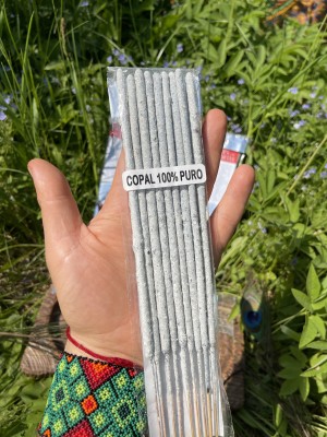 Белый копал — Copal Stick Premium из Мексики | Священные палочки для ритуалов и очищения