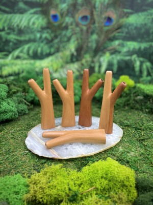 Курипи Синглблок Стендинг из дерева Саво