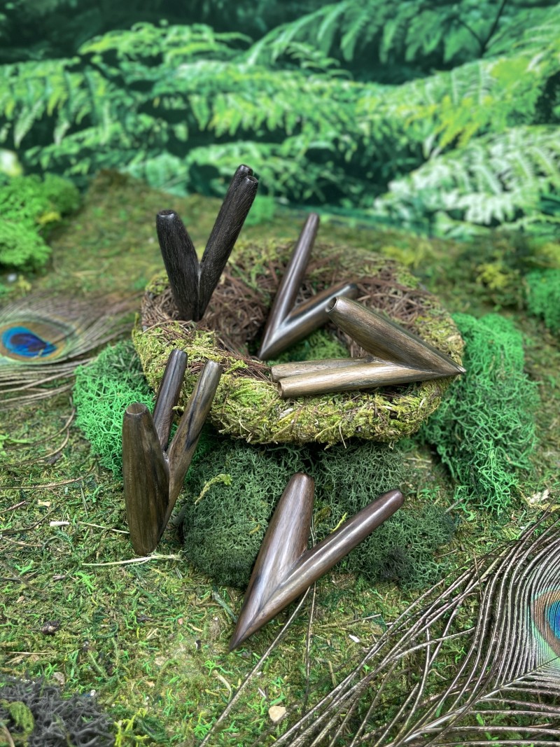 Двойная Курипи из дерева Соно Дарк — инструмент для Рапэ