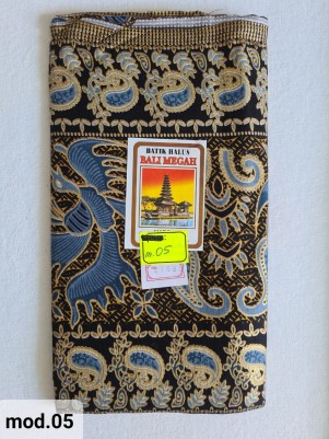 Традиционный Саронг из Индонезии с ручной росписью батиком S-Mod-005