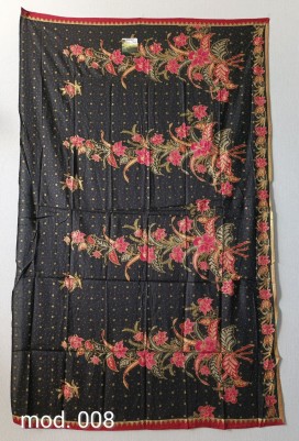 Традиционный Саронг из Индонезии с ручной росписью батиком S-Mod-008