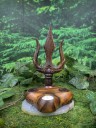 Подсвечник алтарный: Трезубец. Соно с Аметистом ☥ 49